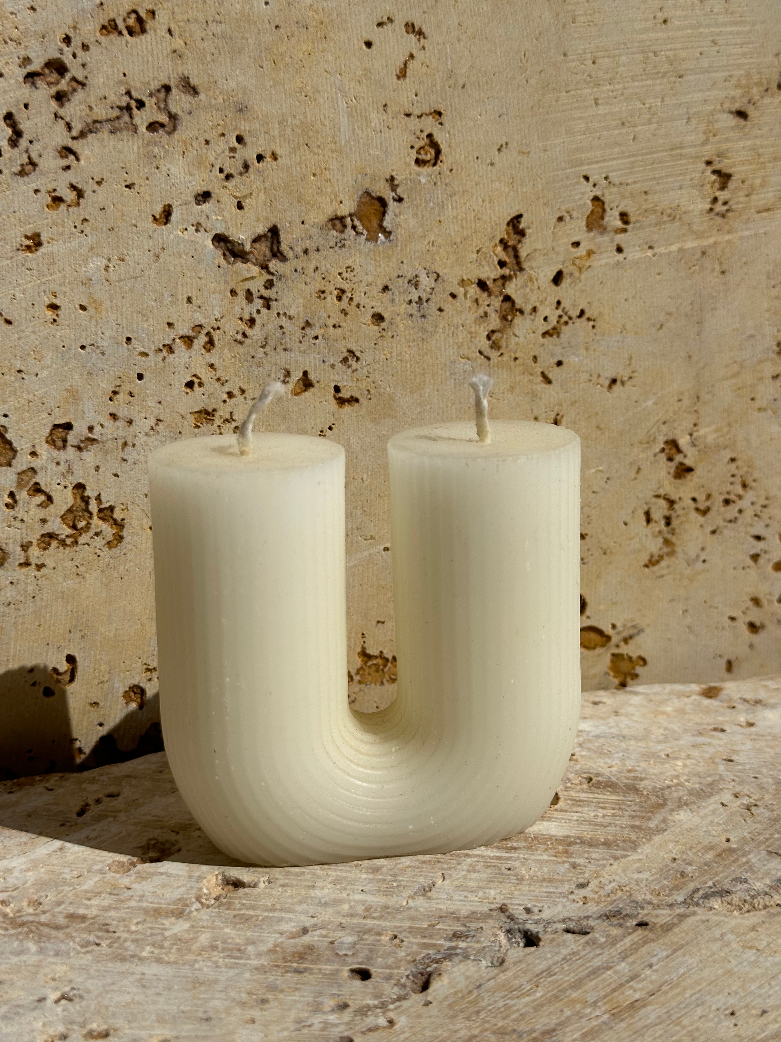 נר מעוצב ירח