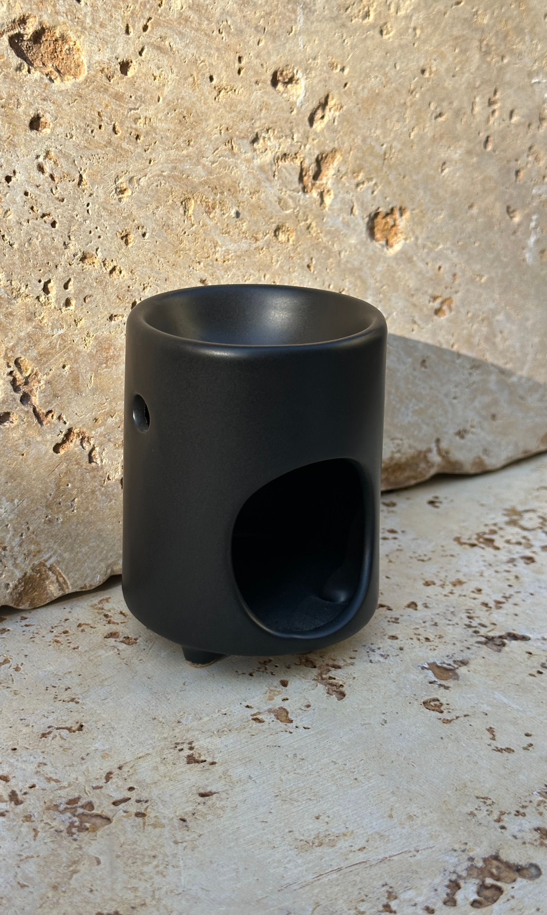 מבער קרמיקה שחור