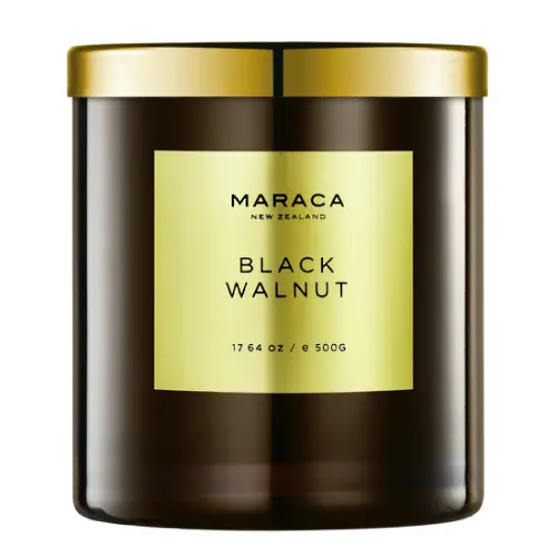 MARACA BLACK WALNUT SCENTED CANDLE