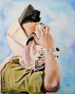 Soldier in Prayer