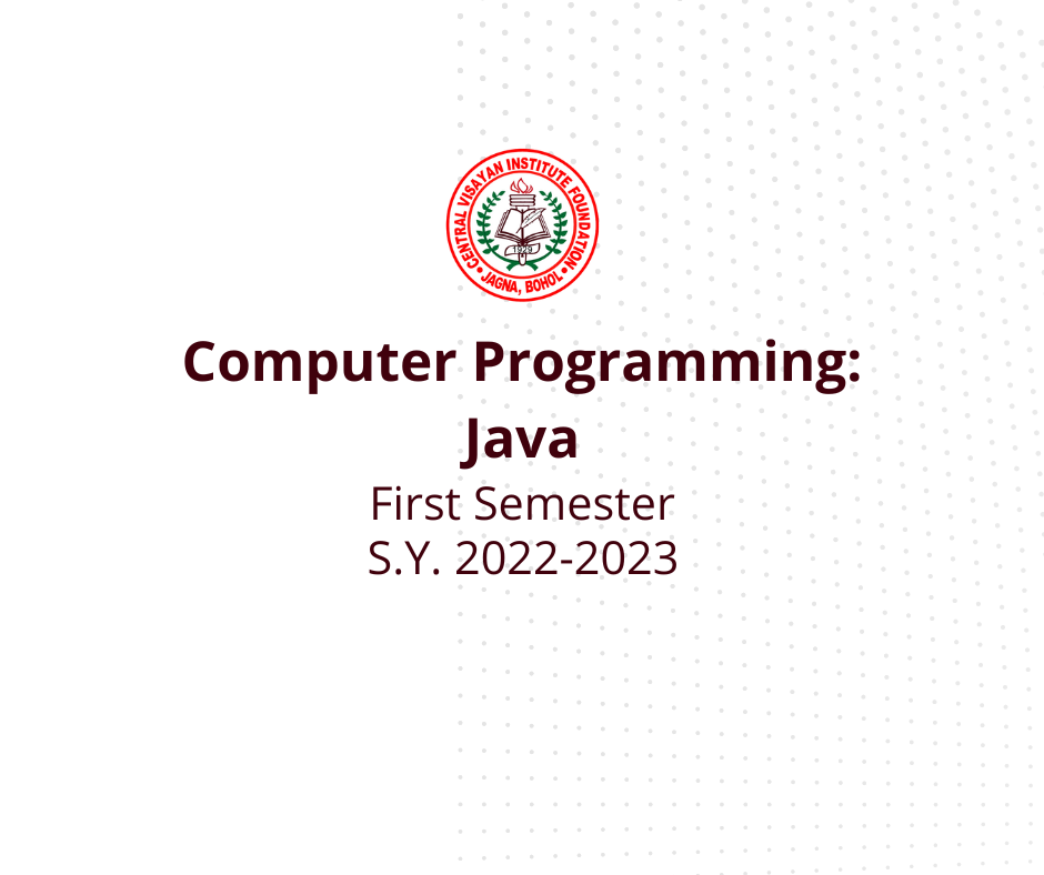 Computer Programming (Java)