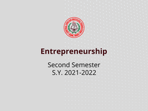 Entrepreneurship
