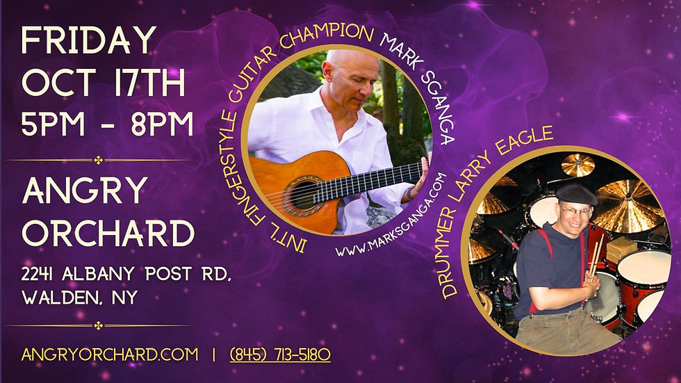 Mark Sganga & Larry Eagle at Angry Orchard!