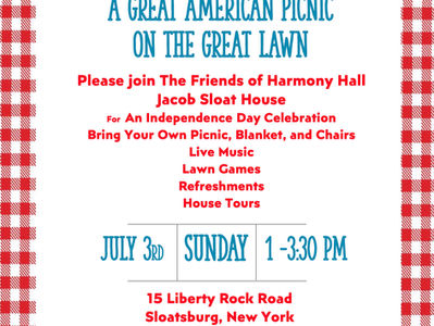 Great Lawn Picnic & Games!