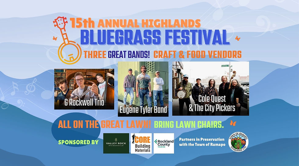 15th Annual Bluegrass Festival Music Lineup