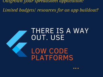 Outgrown your spreadsheet application? Limited budgets/ resources for an application buildout?