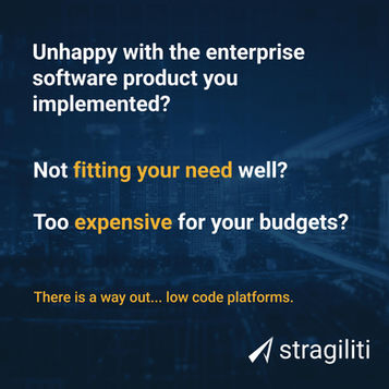 Unhappy with the enterprise software product you implemented? 