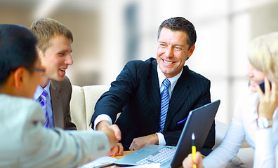 Men in a Meeting