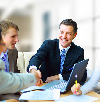Men in a Meeting