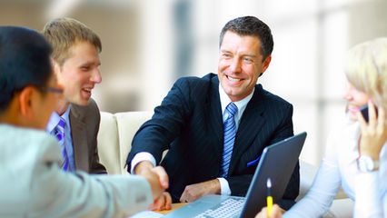 Men in a Meeting