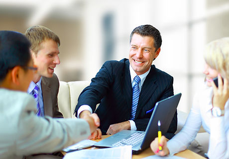 Men in a Meeting