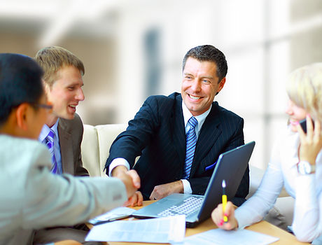 Men in a Meeting
