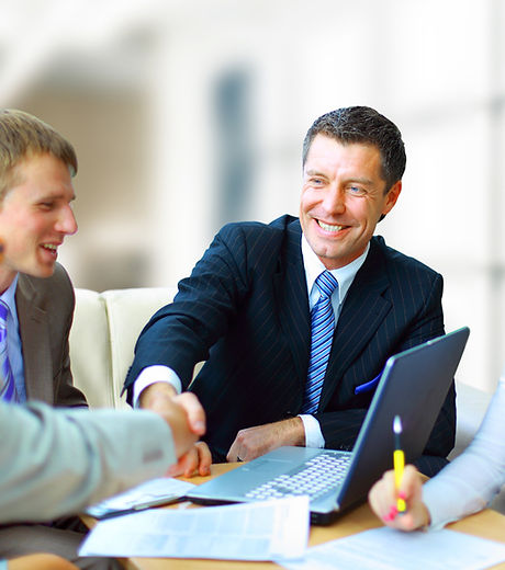 Men in a Meeting