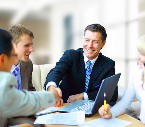 Men in a Meeting