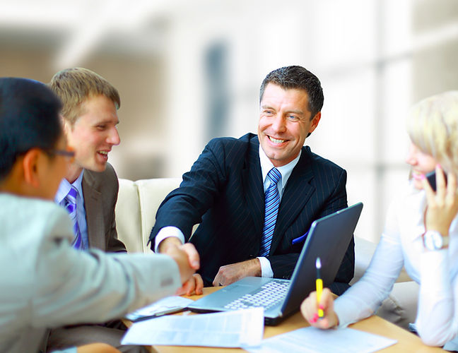 Men in a Meeting