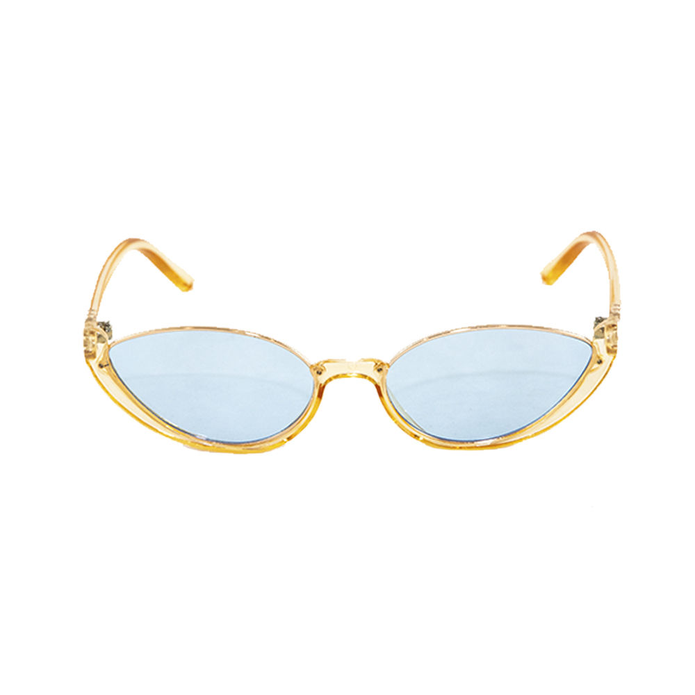 Sky Blue Refined Silver Sunglasses