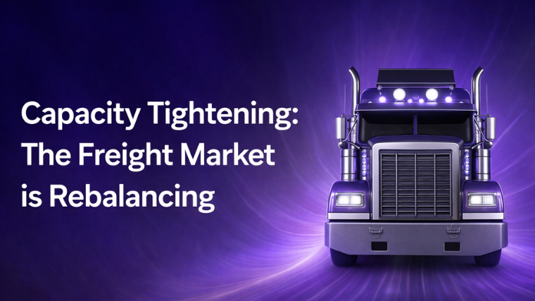 Freight Market 2026: Capacity Tightening Signals Rate Recovery Ahead