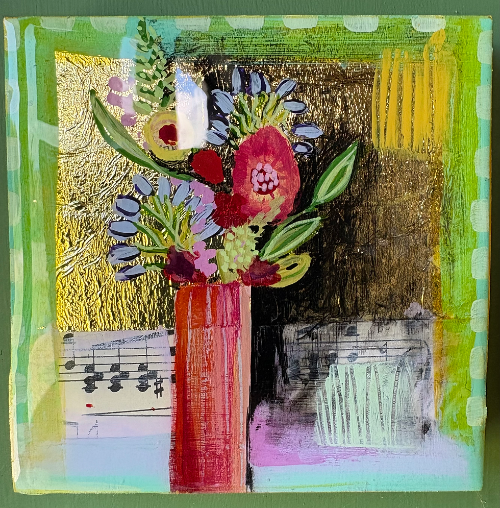 Little Sweeties- Floral window view 6