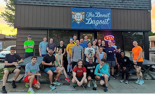 Picture of A group of runners that meets every Friday morning at 6 am