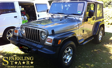 Exterior Package Performed on Jeep by Sparkling Star Mobile Car Detailing in Brisbane