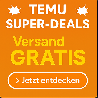 wrme, Temu Super-Deals – Versand gratis entdecken
