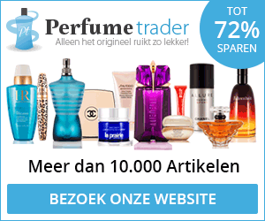 wrme, Werbebanner von PerfumeTrader mit Markenparfums und Rabattaktion bis 72 %.