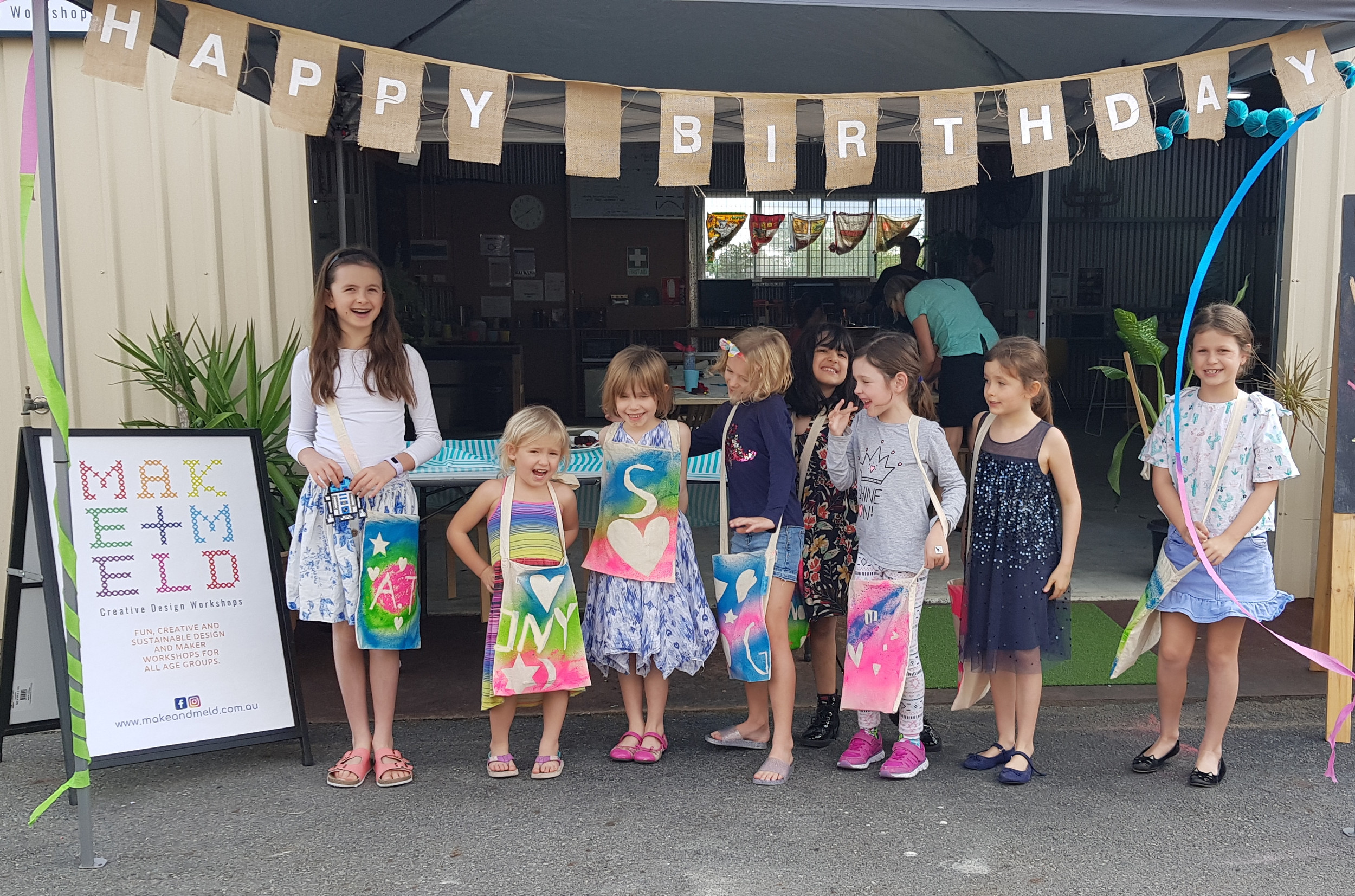 Kids Art Parties Brisbane Kids Birthday Parties Make&Meld