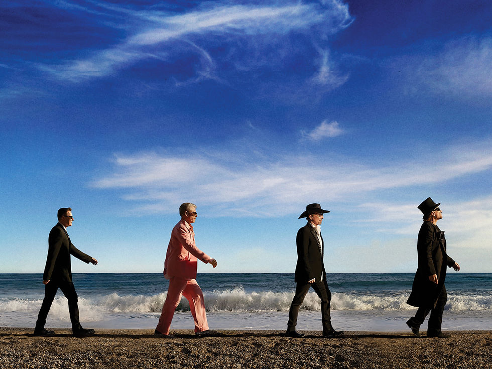 U2 en fotografía oficial de la gira Carnaval De Luz presenta The Greatest Show On Earth, U2 en México 2027