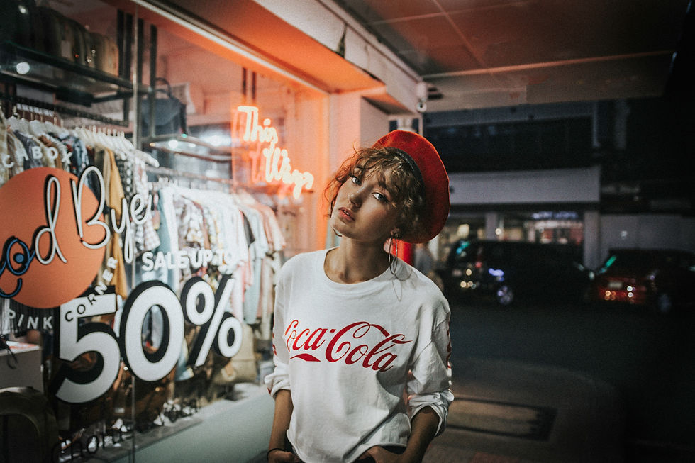 Gen Z vintage shopping
