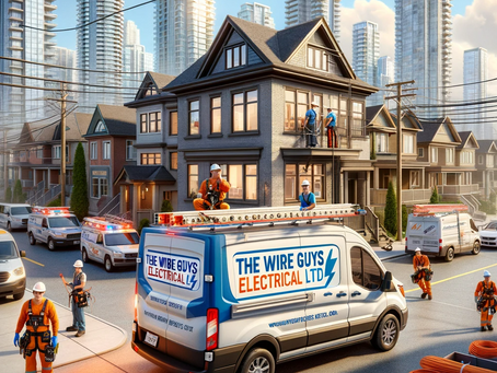 Expert Wiring Services by The Wire Guys Electrical Ltd: Safe and Efficient Solutions in Vancouver