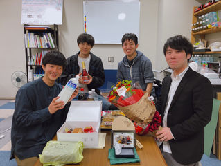 4回生にいただきました!