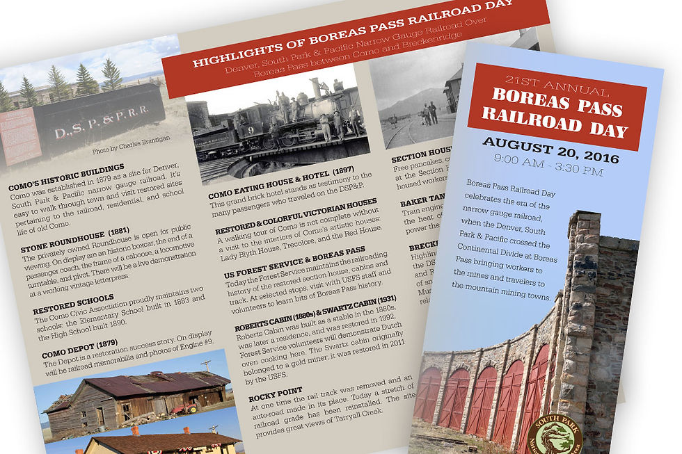 Boreas Pass Brochure