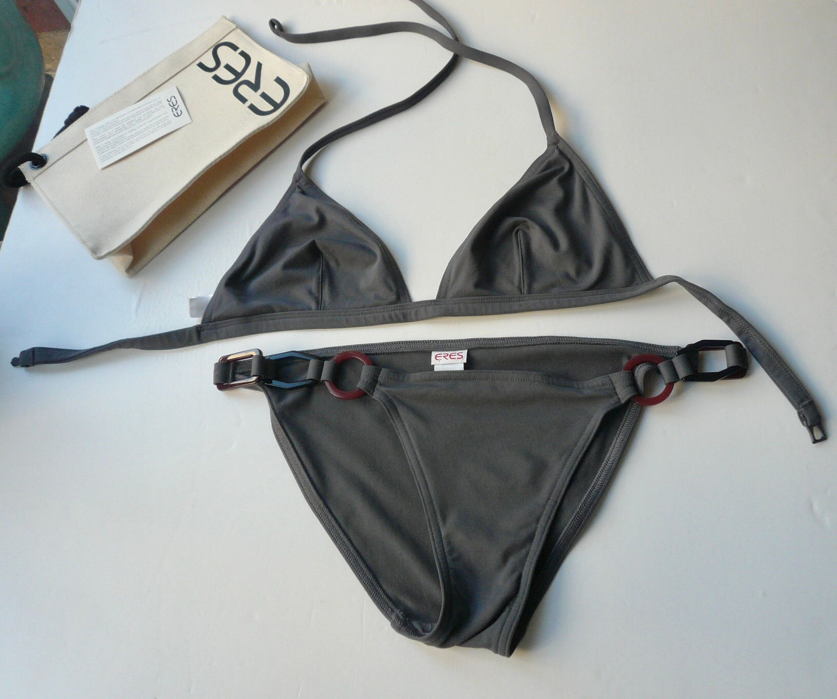 ERES Maillot de bain deux pièces Gris T38/40 TBE