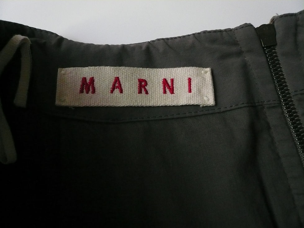 Miniature : MARNI Jupe bouffante taupe T38 IT