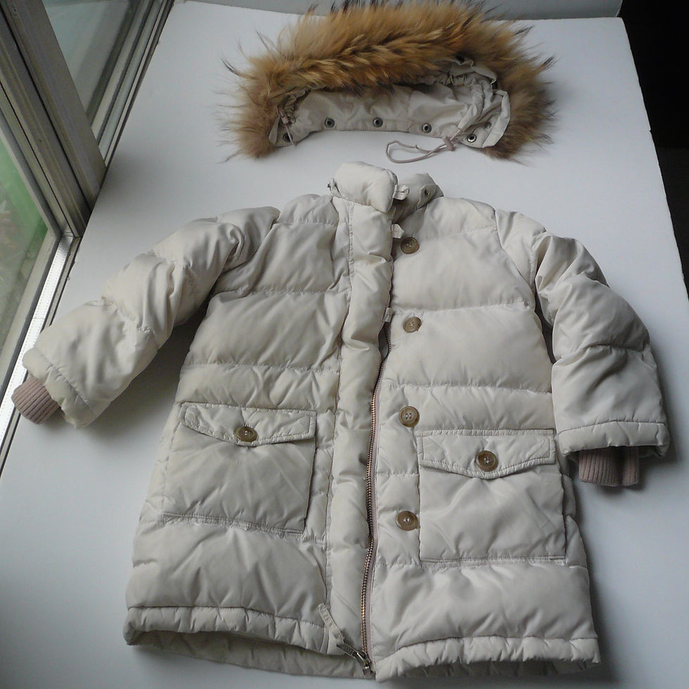 Miniature : BONPOINT Doudoune manteau longue Rose pale 3 ANS