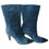 Miniature : CHANEL Bottes « Gabrielle Coco » bleu nuit T.40,5 IT
