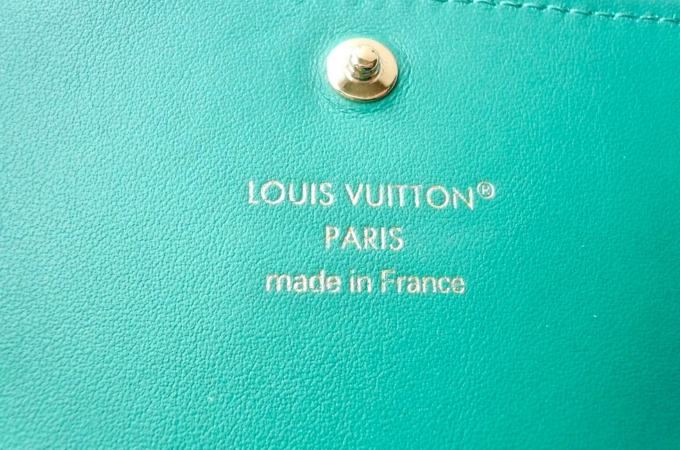 Miniature : LOUIS VUITTON Portefeuille TINY NEUF Vert / Tiny Wallet M12407