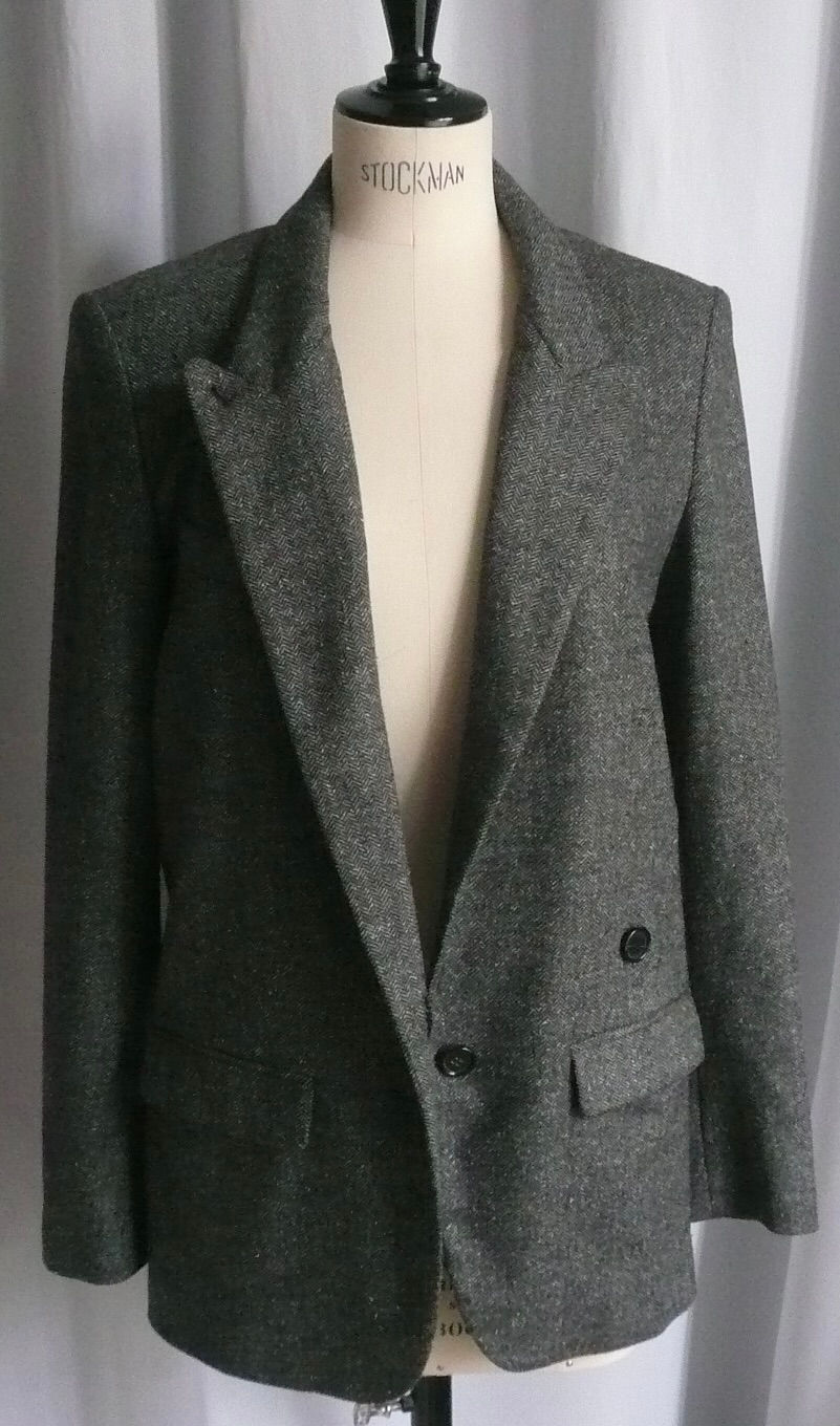 Miniature : ISABEL MARANT Veste chevron anthracite TBE T38