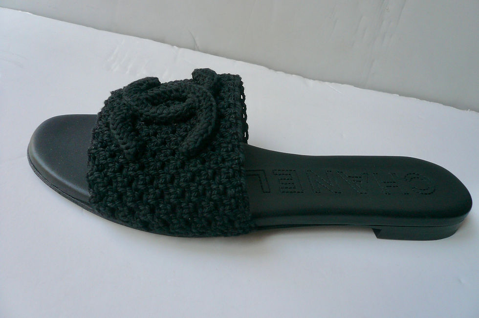 Miniature : CHANEL Mules Coco Beach black Collection Eté 2024 ETAT NEUF 40