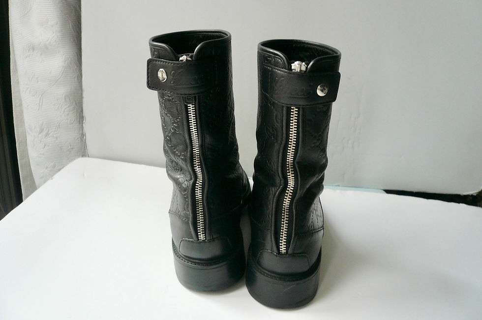 Miniature : GUCCI Bottines MAUD MICROGUCCISSIMA cuir tige monogrammé TBE T40 IT