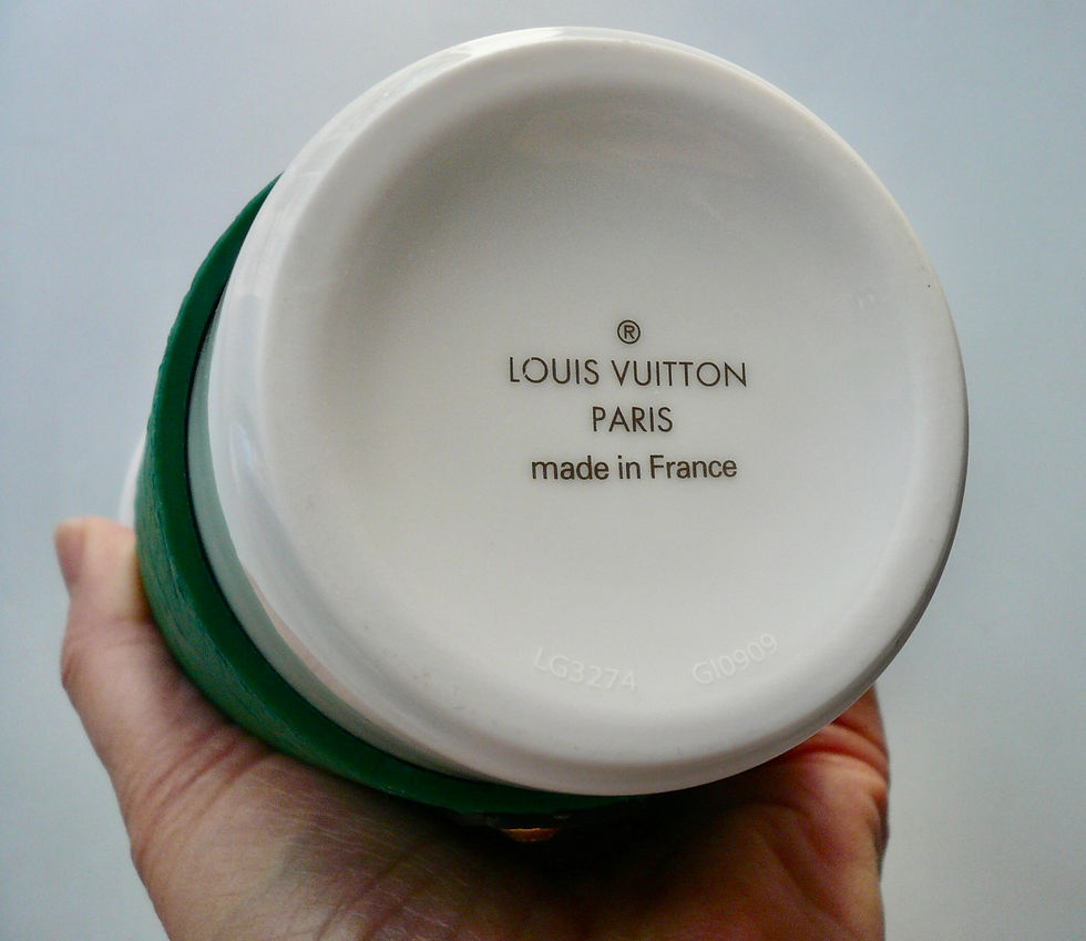 Miniature : LOUIS VUITTON Porcelain Cup Mug new / Tasse Louis