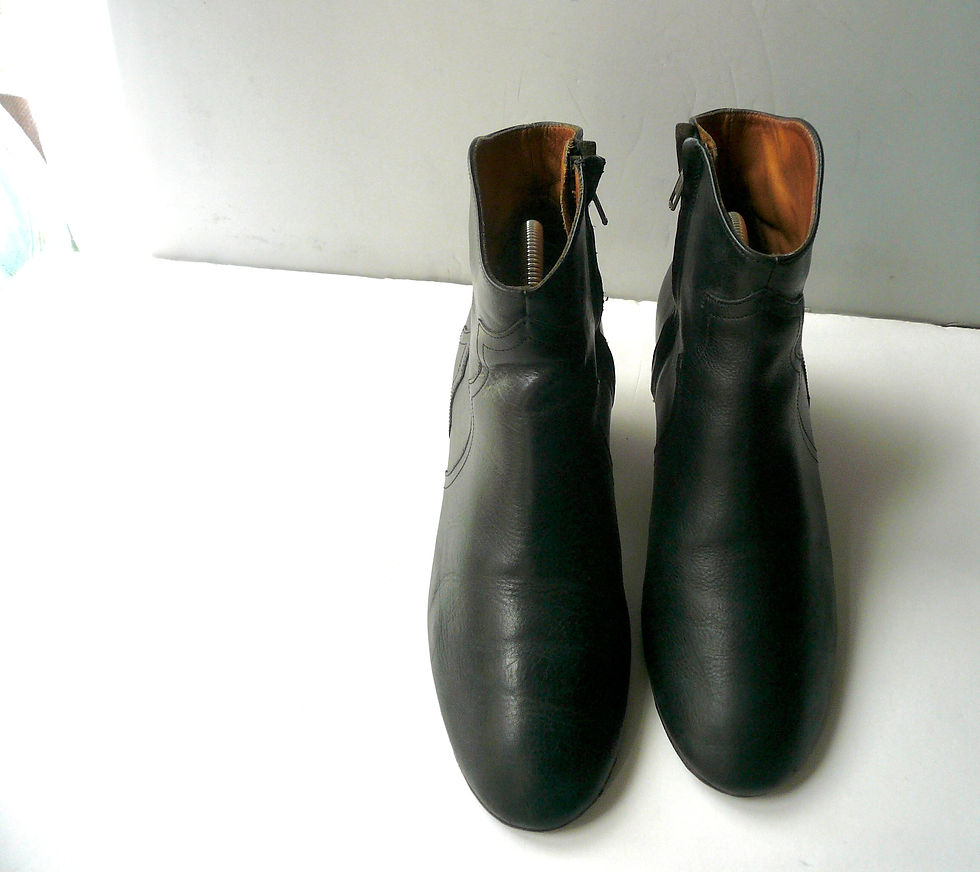 Miniature : ISABEL MARANT Boots cuir noir Dickers T40 Excellent état