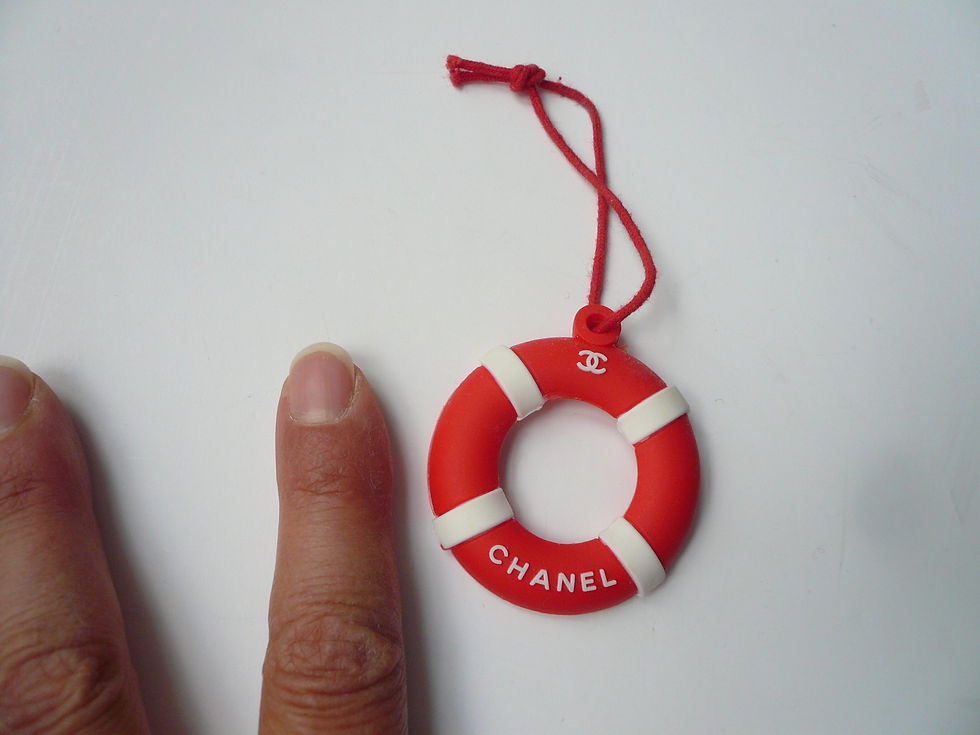 Miniature : CHANEL Bijou de sac « Bouée » Etat Neuf