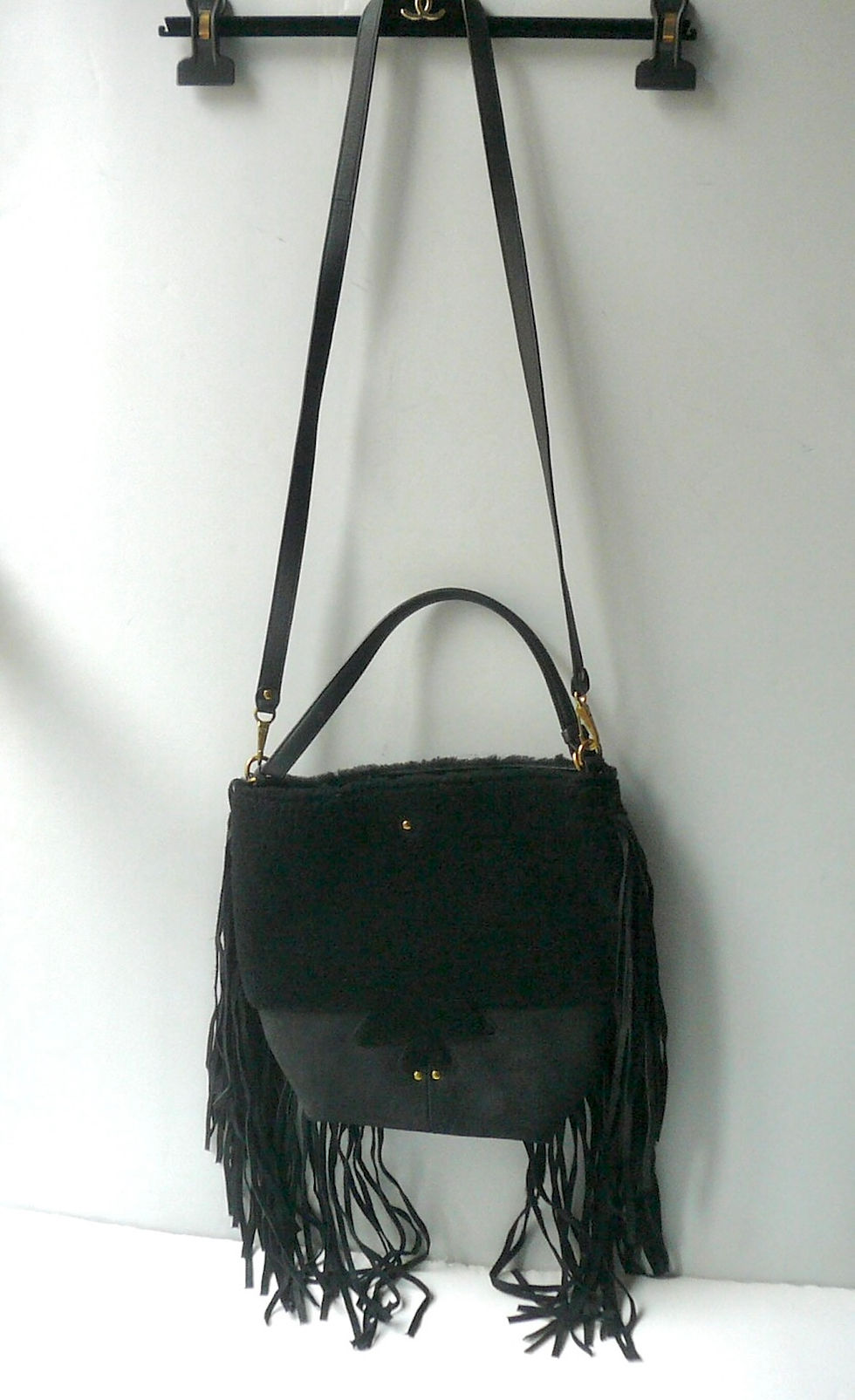 Miniature : JEROME DREYFUSS Sac MARIO noir neuf avec étiquette 26 cm