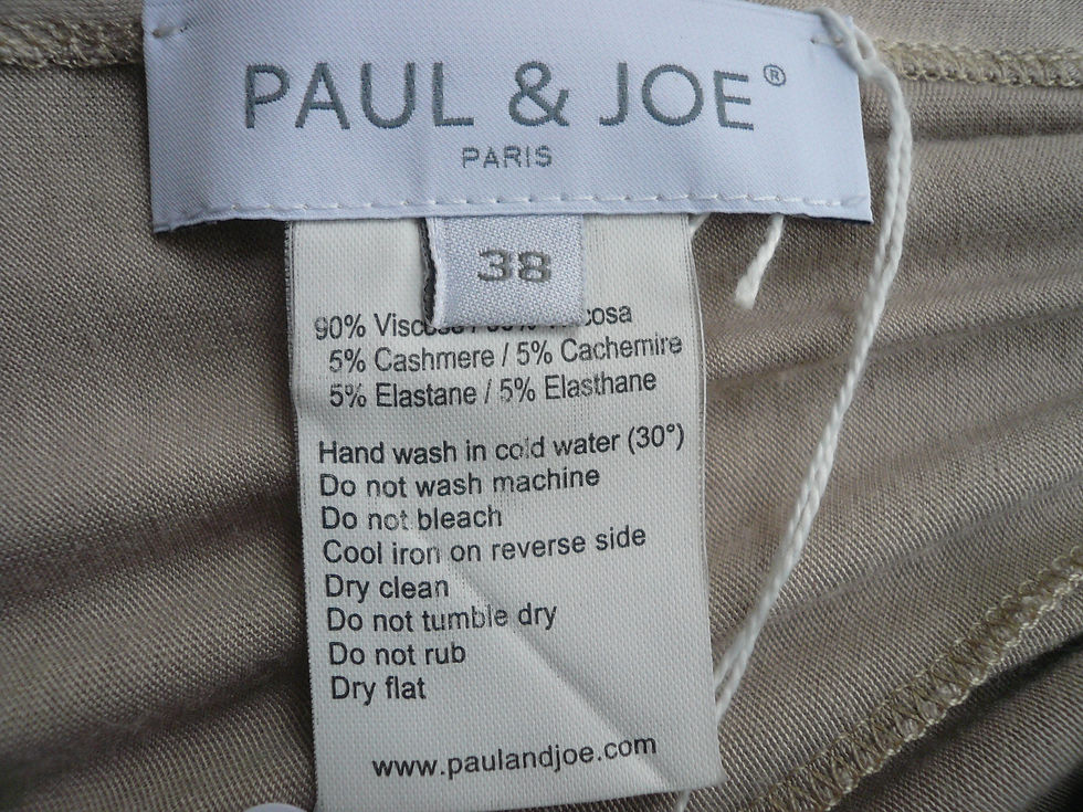 Miniature : PAUL & JO Robe beige taupe T38 TBE