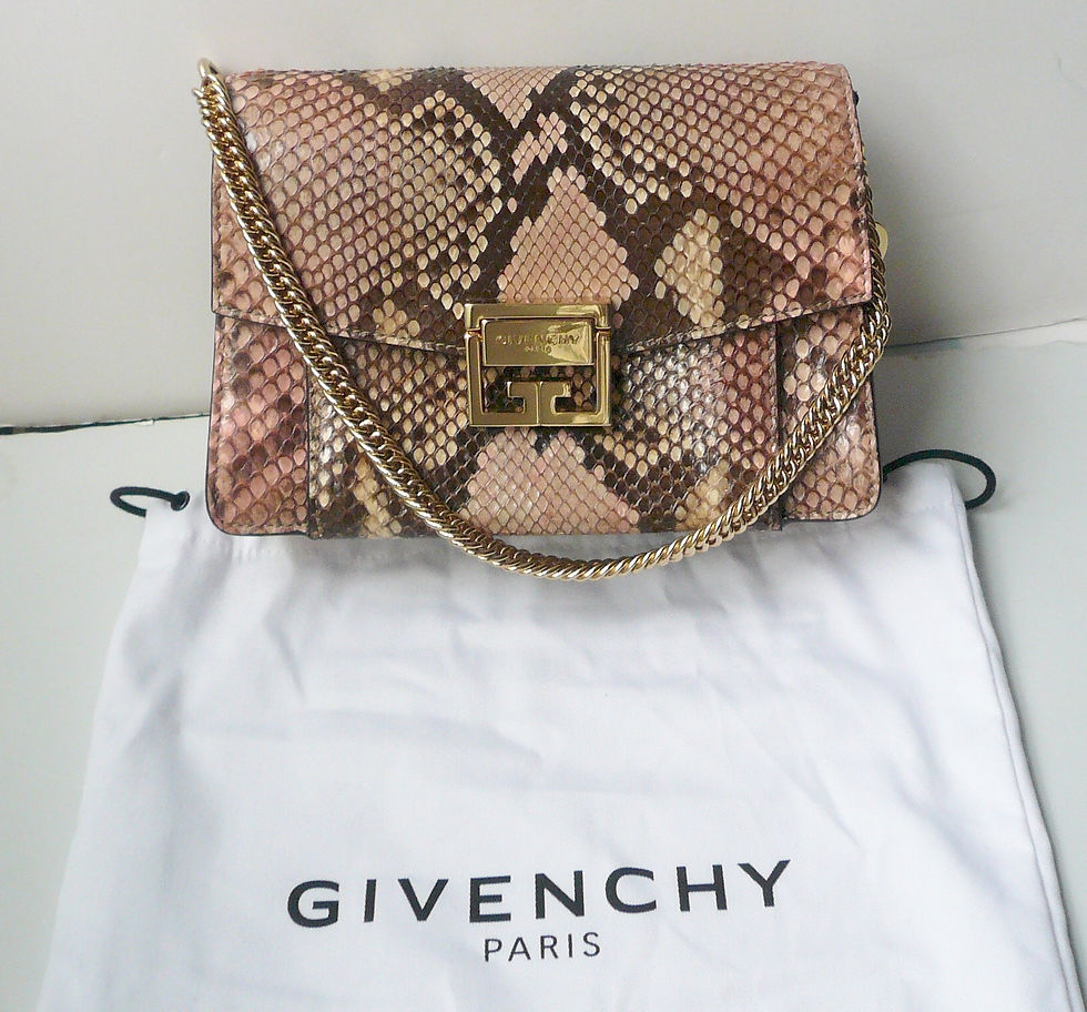 Miniature : GIVENCHY Sac python neuf petit modèle GV3