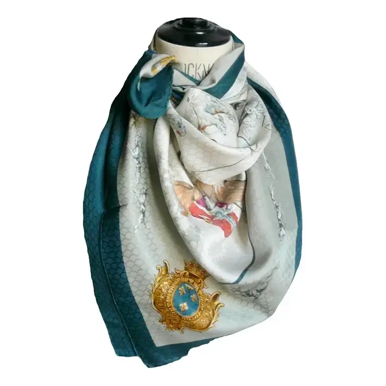 HERMES Carré Soie Vintage VENERIE DES PRINCES