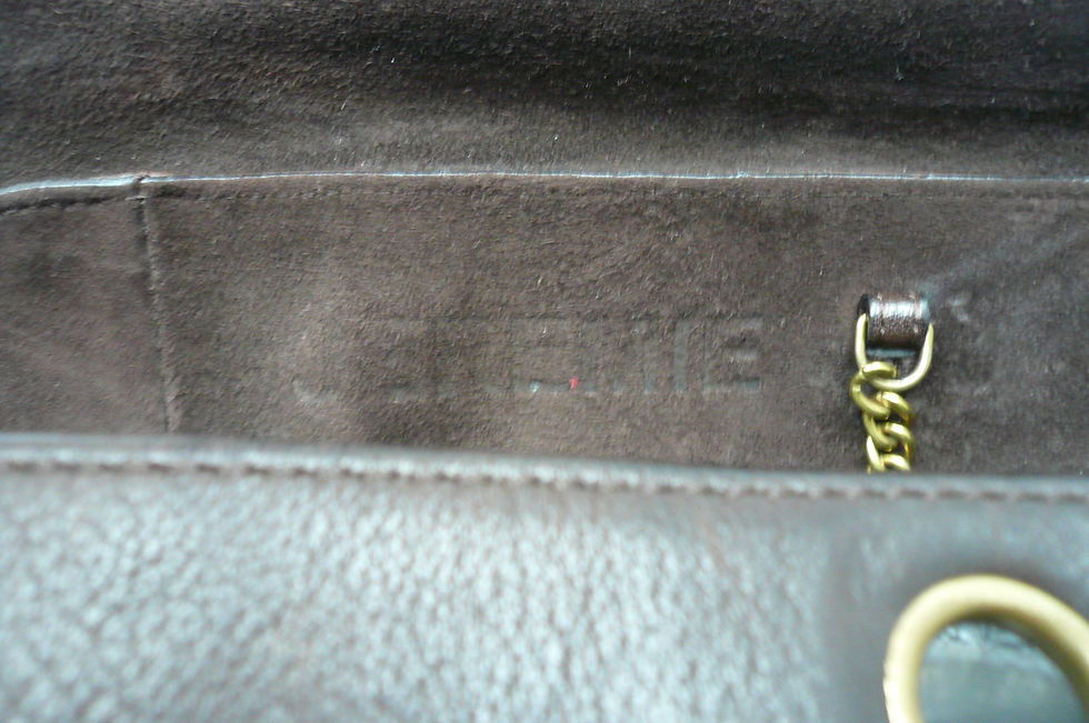 Miniature : JEROME DREYFUSS Sac cuir buffle chocolat JEREMIE TBE