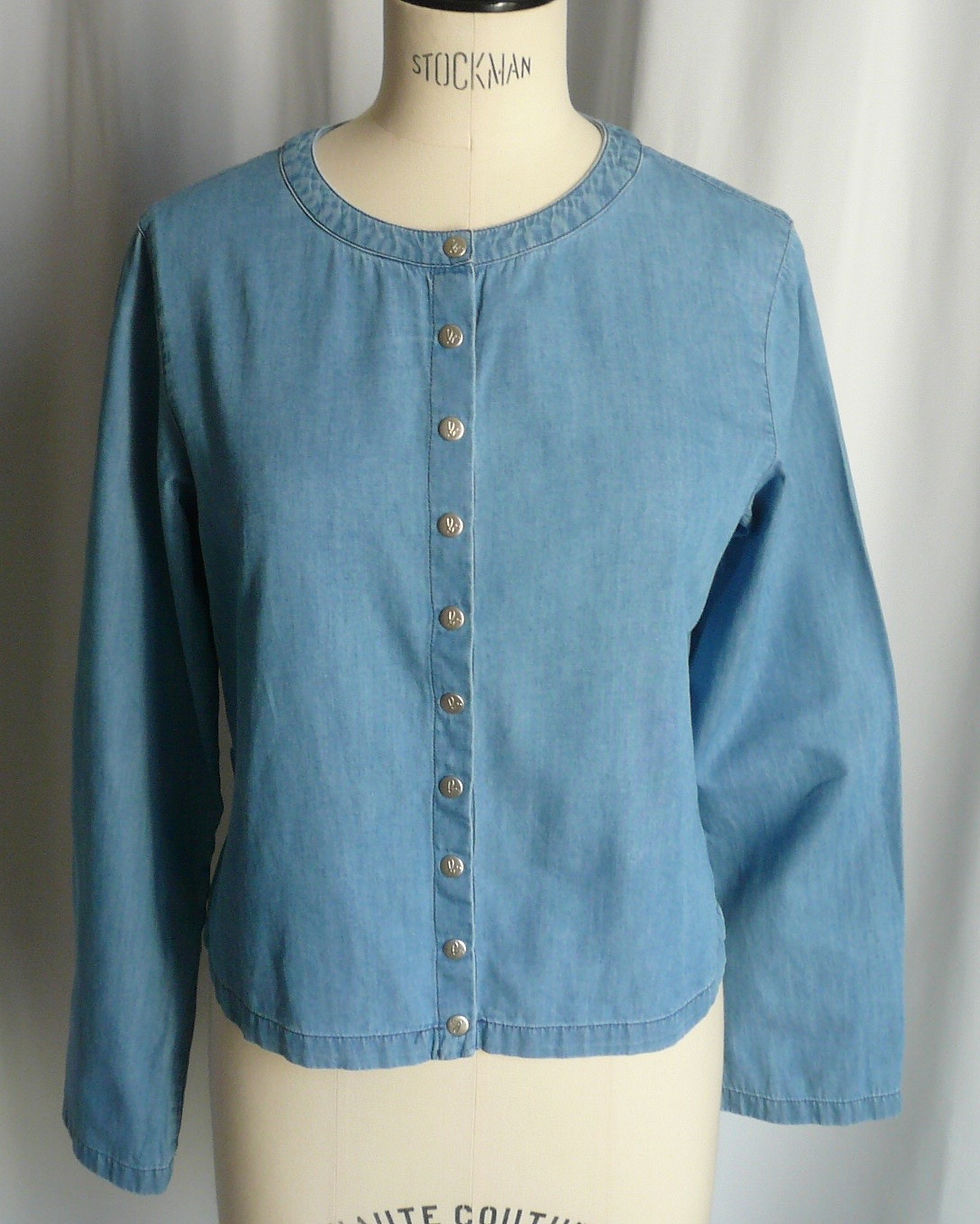 Miniature : AGNES B Veste Cardigan coton légère T.38 TBE