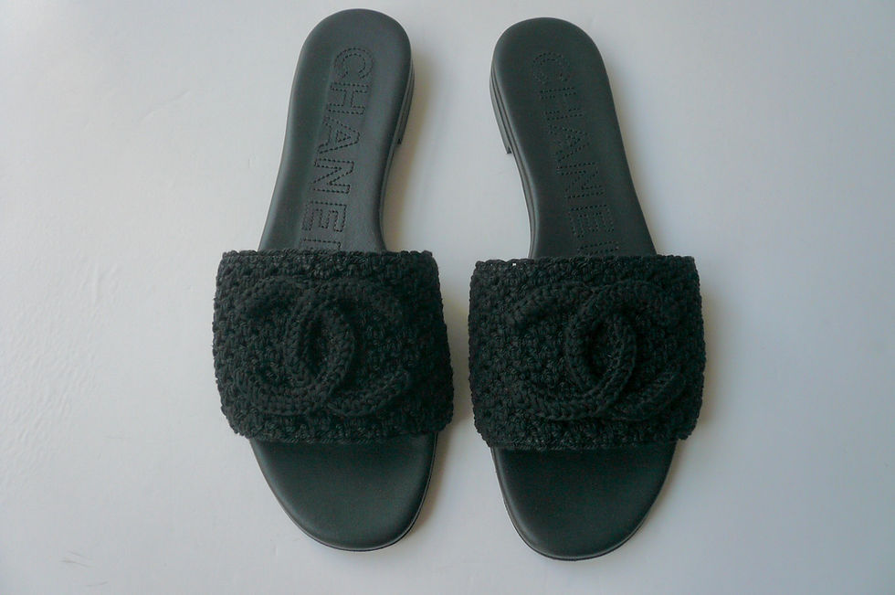 Miniature : CHANEL Mules Coco Beach black Collection Eté 2024 ETAT NEUF 40